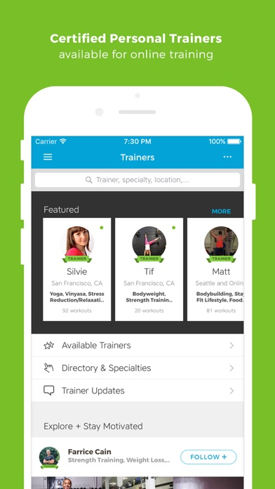 Workout Trainer AI Resimleri