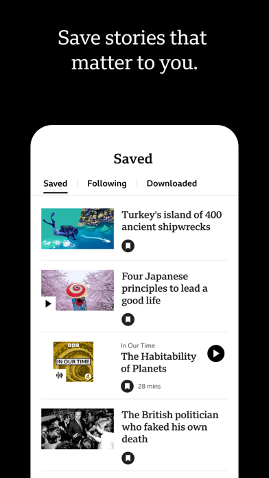 BBC: World News & Stories Resimleri