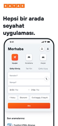KAYAK U�u�, Otel, Kiral�k Ara� Resimleri