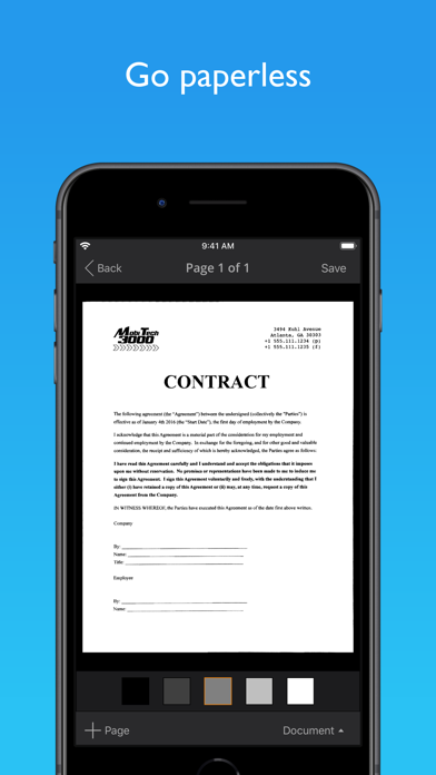 JotNot Scanner App Resimleri