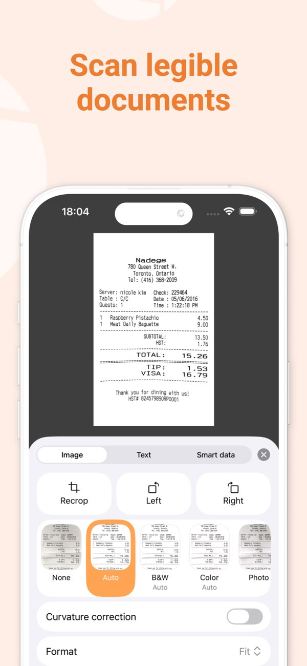 Scanner App: Genius Scan Resimleri