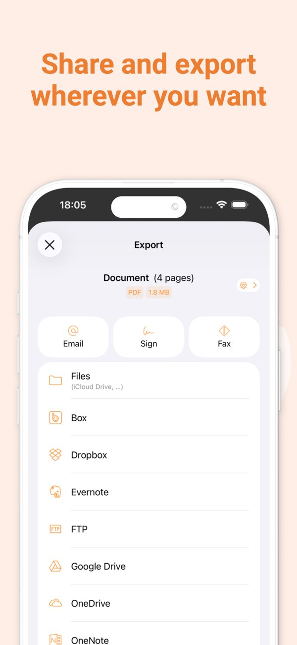 Scanner App: Genius Scan Resimleri