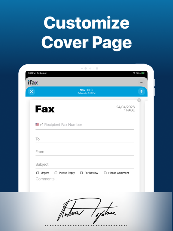 iFax: Fax from Phone ad free Resimleri