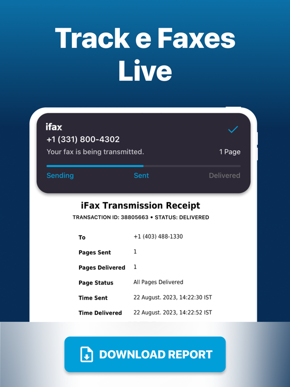 iFax: Fax from Phone ad free Resimleri