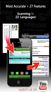 ScanBizCards Lite Business Card Scanner + Reader Resimleri