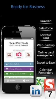 ScanBizCards Lite Business Card Scanner + Reader Resimleri