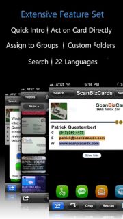 ScanBizCards Lite Business Card Scanner + Reader Resimleri