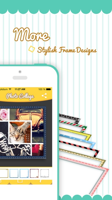 Pic-Frame Grid (Photo Collage Maker and Editor) Resimleri
