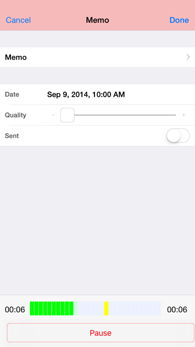Audio Memos SE: Voice Notes Resimleri