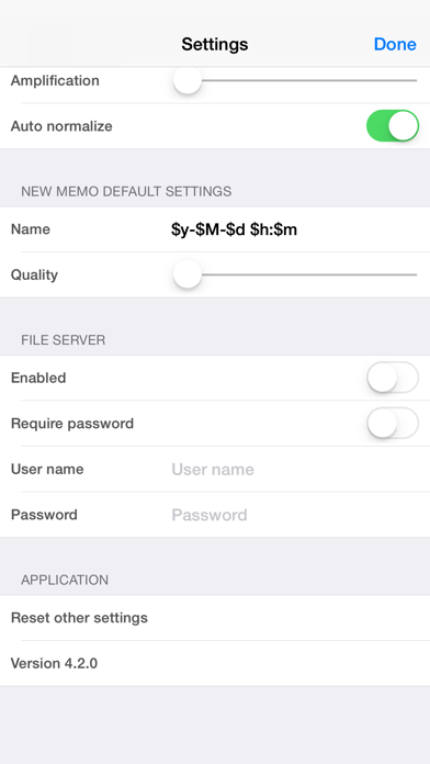 Audio Memos SE: Voice Notes Resimleri