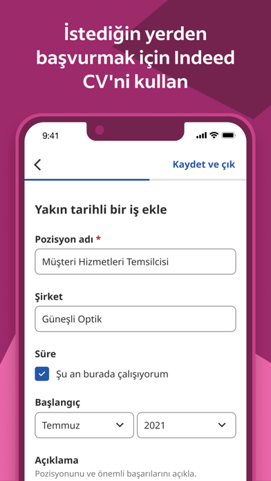 Indeed İş Arama Resimleri