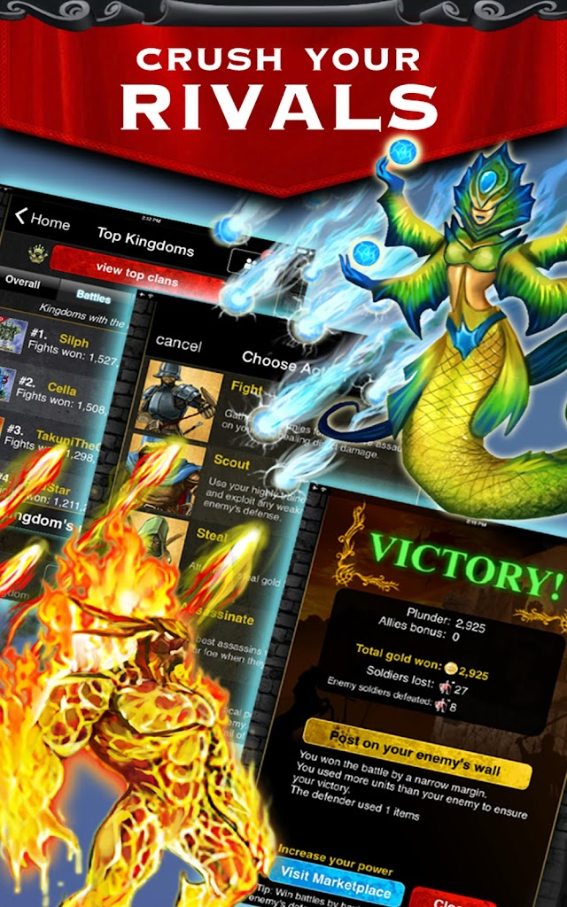 Kingdoms at War: Hardcore PVP Resimleri