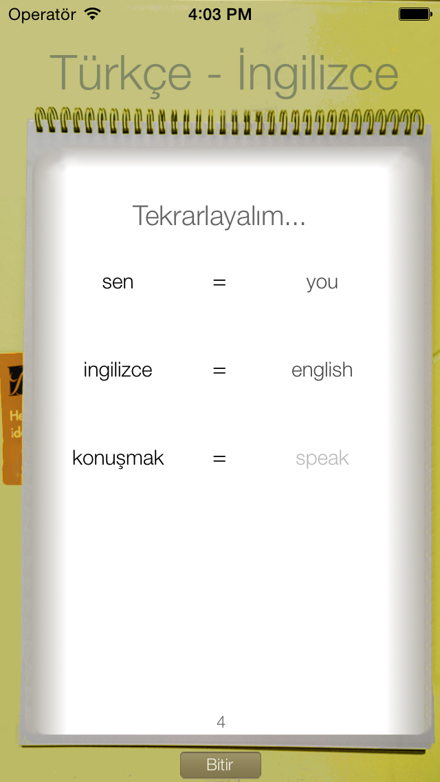 İngilizce Kelime Hazinesi Geliştirme Oyunu Resimleri