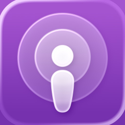 iPhone & iPad Apple Podcasts ikonu