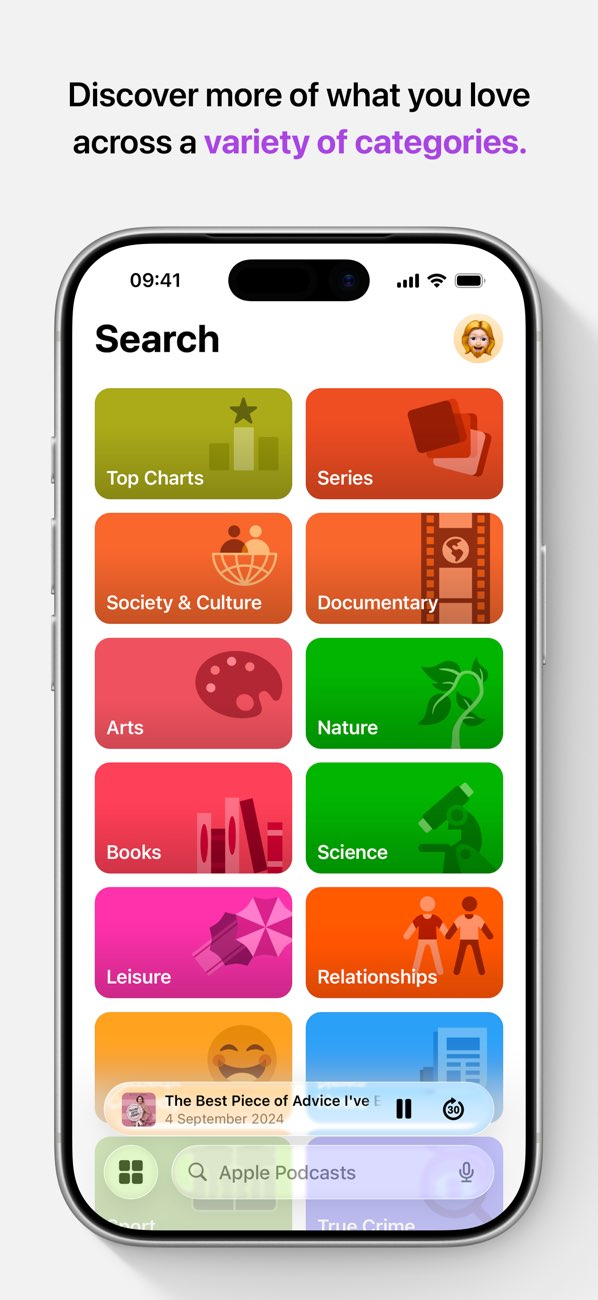 Apple Podcasts Resimleri