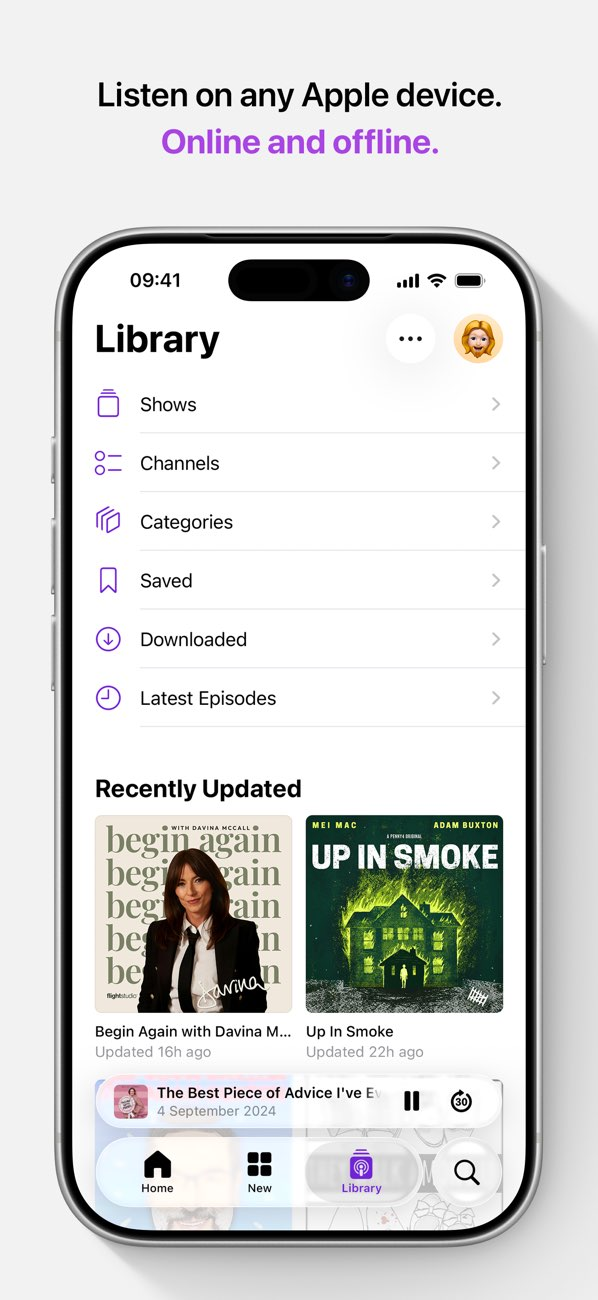 Apple Podcasts Resimleri