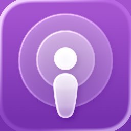 iPhone & iPad Apple Podcasts ikonu