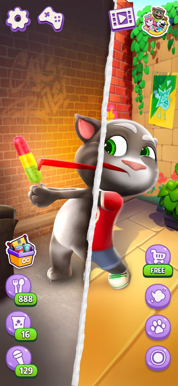 Konuşan Kedi Tom Resimleri