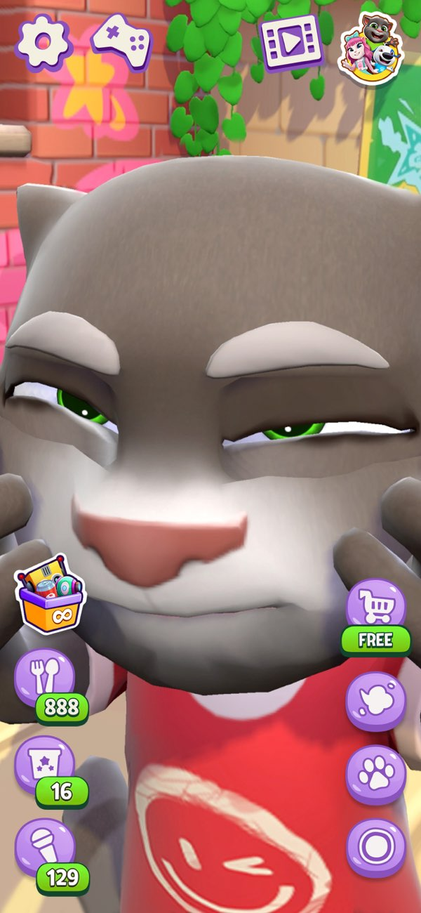 Konuşan Kedi Tom Resimleri