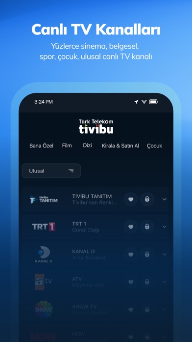 Tivibu GO: Canlı TV & Filmler Resimleri