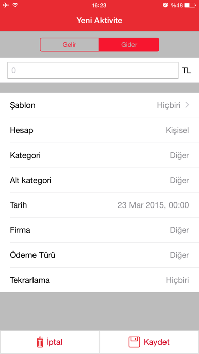 Cep Bütçem Resimleri