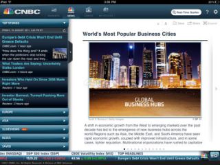 CNBC Real-Time for iPad Resimleri