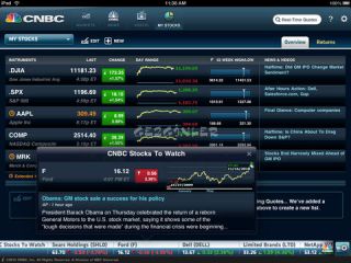 CNBC Real-Time for iPad Resimleri