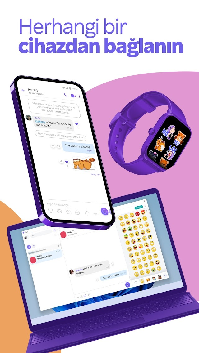 Rakuten Viber Messenger Resimleri
