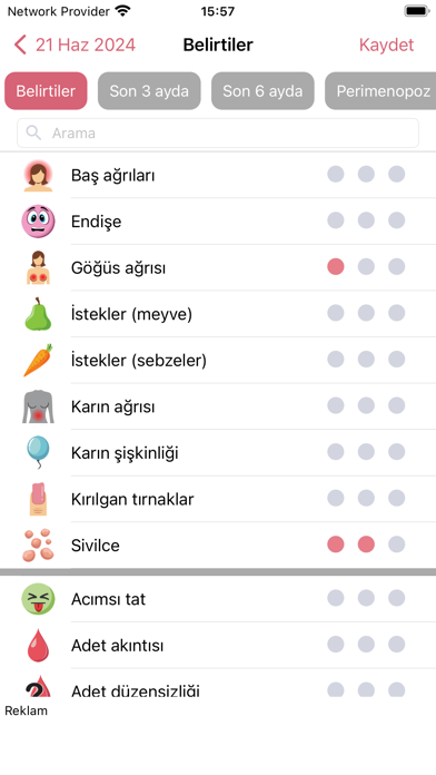 WomanLog Takvim Resimleri