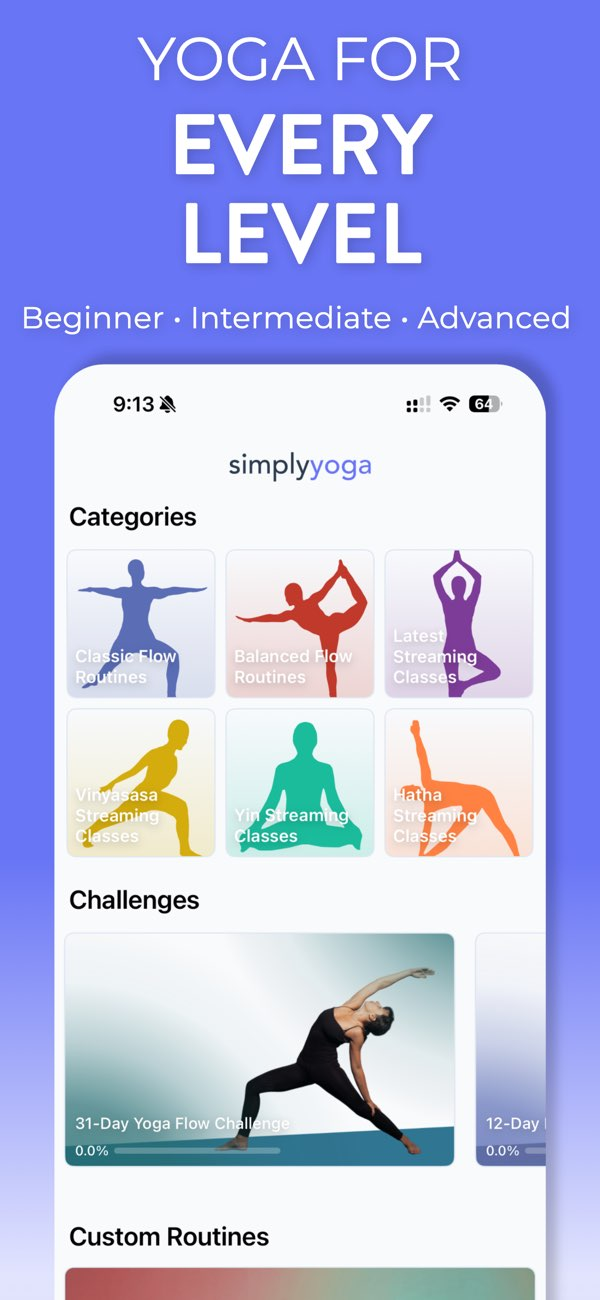 Simply Yoga - Home Workouts Resimleri