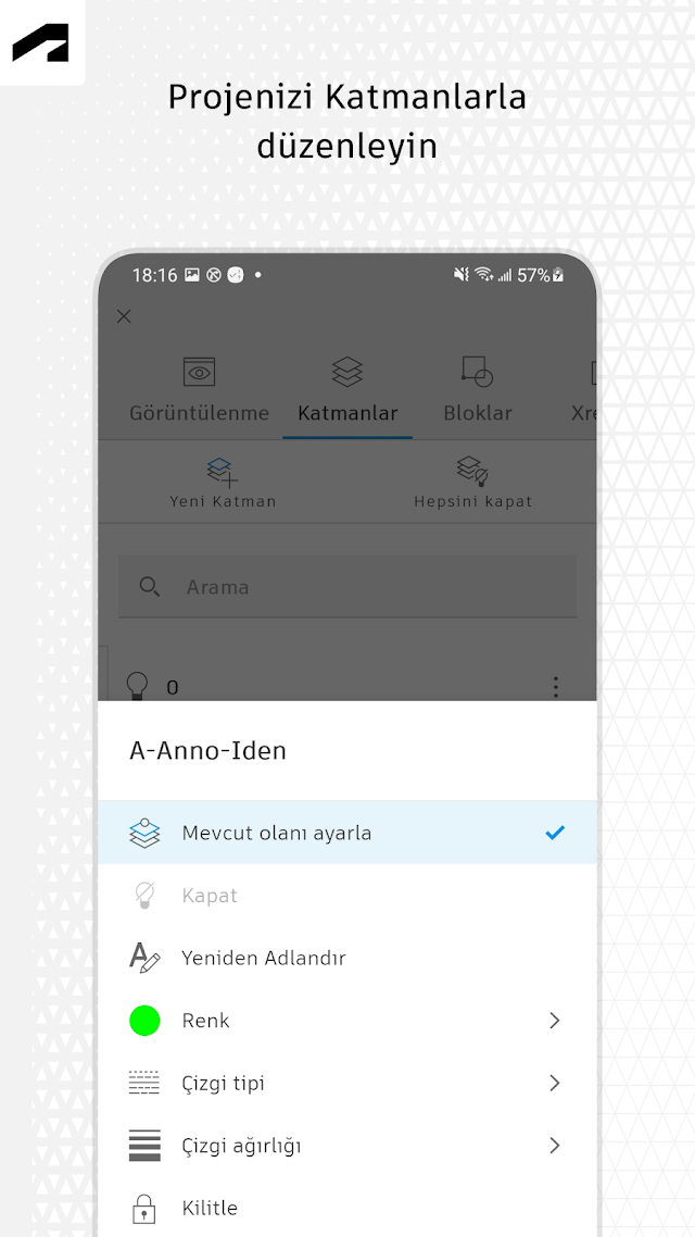 AutoCAD - DWG Düzenleyici Resimleri