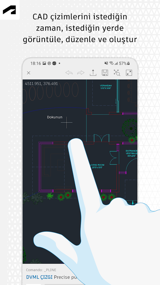 AutoCAD - DWG Düzenleyici Resimleri