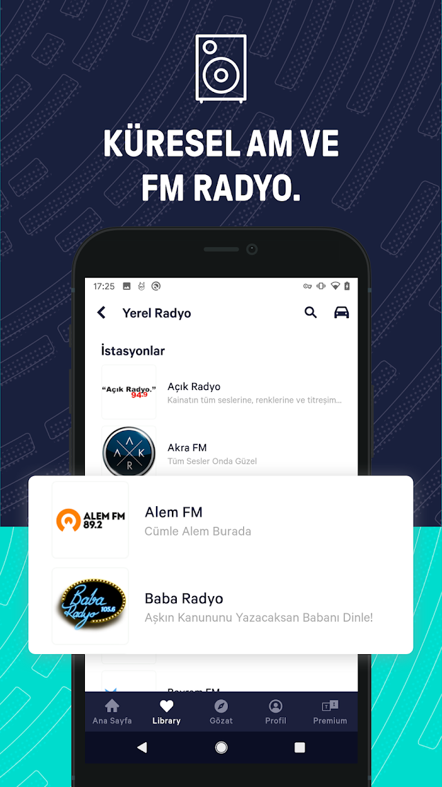 TuneIn Radio: Spor, Müzik, FM Resimleri