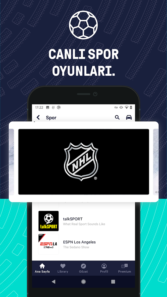 TuneIn Radio: Spor, Müzik, FM Resimleri