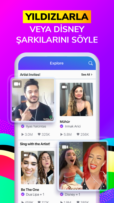 Smule: Müzik, Karaoke ve Video Resimleri