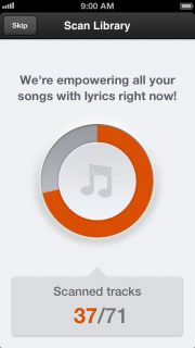 musiXmatch lyrics player Resimleri