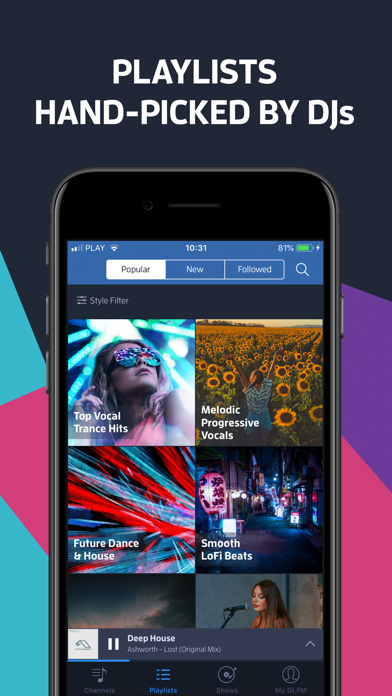 DI.FM - Electronic Music Radio Resimleri