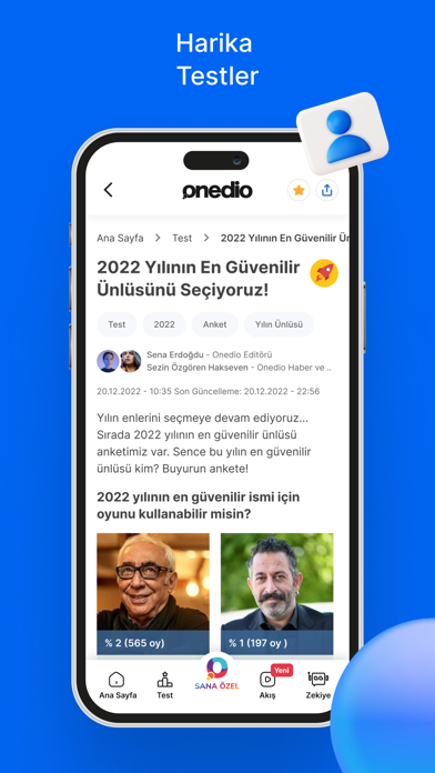 Onedio – İçerik, Haber, Test Resimleri