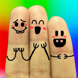 iPhone & iPad Cool Finger Faces - Photo Fun! ikonu