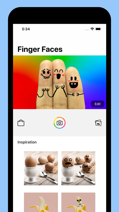 Cool Finger Faces - Photo Fun! Resimleri