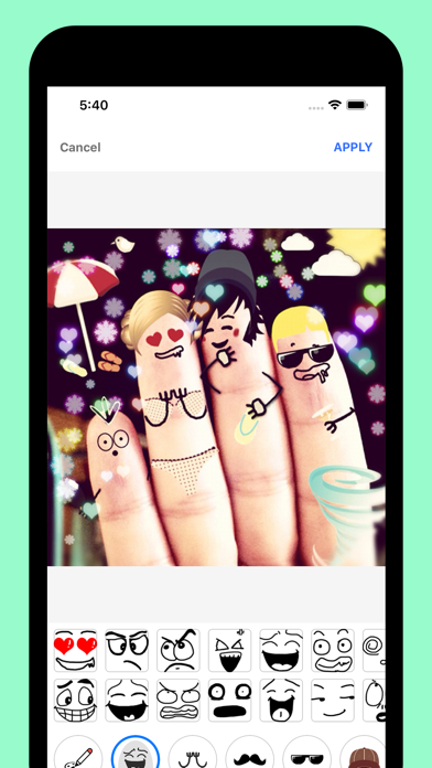 Cool Finger Faces - Photo Fun! Resimleri