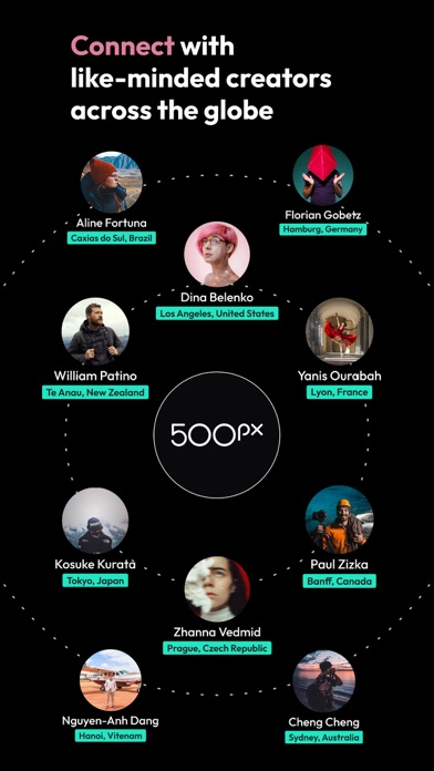 500px-Photo Sharing Community Resimleri