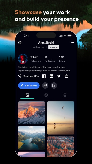 500px-Photo Sharing Community Resimleri