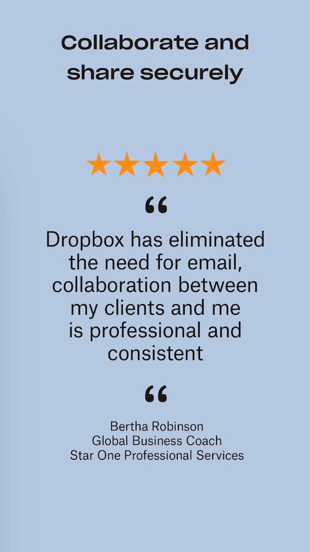 Dropbox: Files & Cloud Storage Resimleri