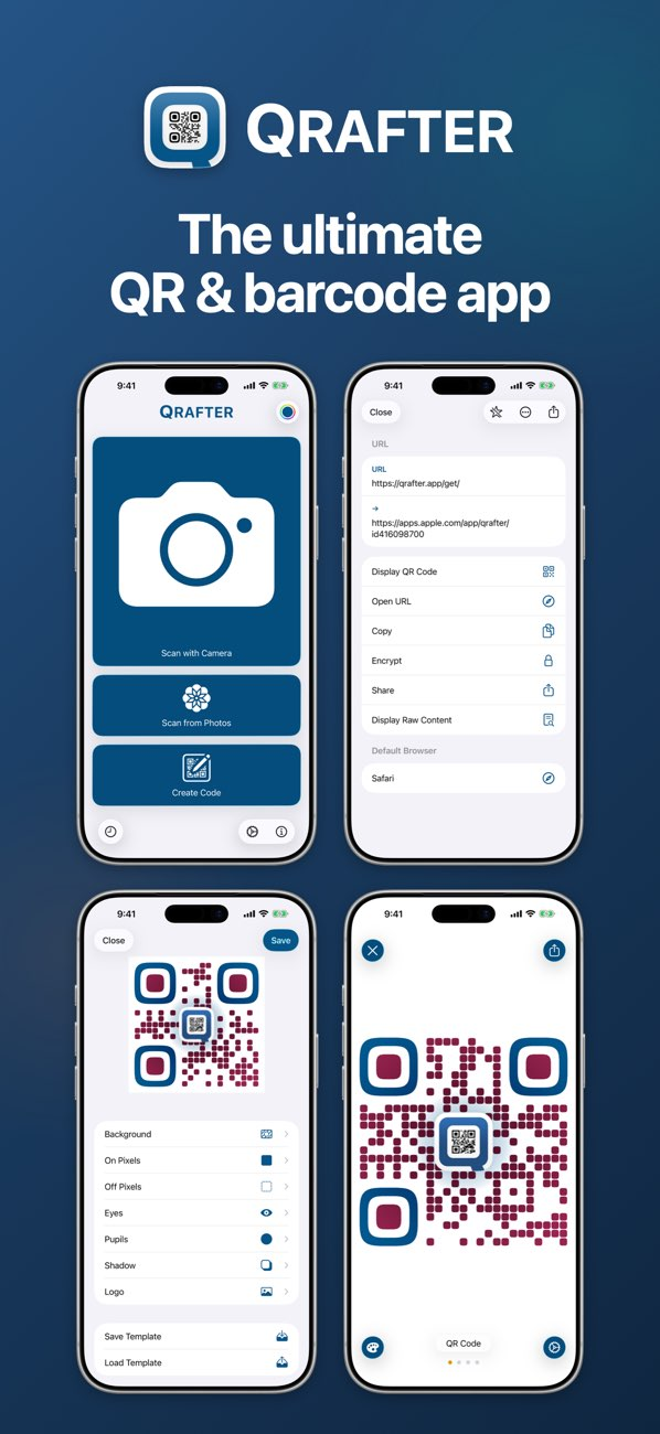 Qrafter: QR Kod Okuyucu Resimleri