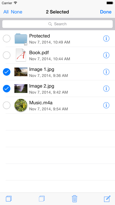 USB Disk SE, File Manager Resimleri