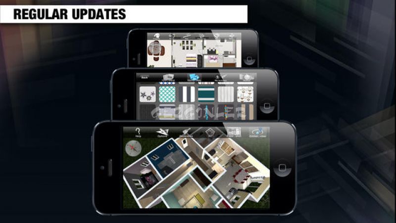  Home  Design  3D  Freemium For iPad  ndir iPhone ve iPad  