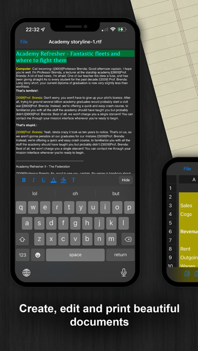 Documents Pro - Files Editor Resimleri