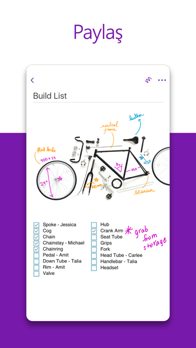 Microsoft OneNote Resimleri