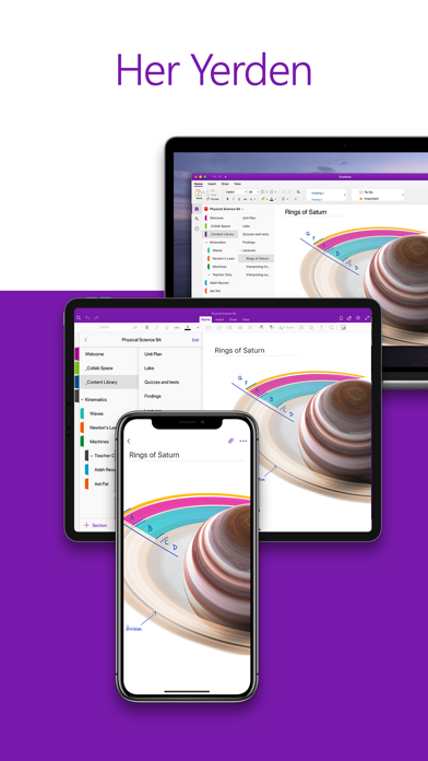 Microsoft OneNote Resimleri
